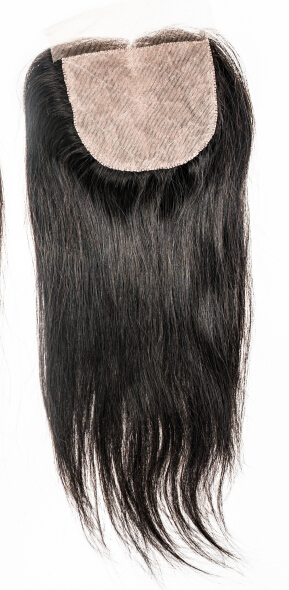 Hair extensions bundles hair 4*4 silk closure HN118